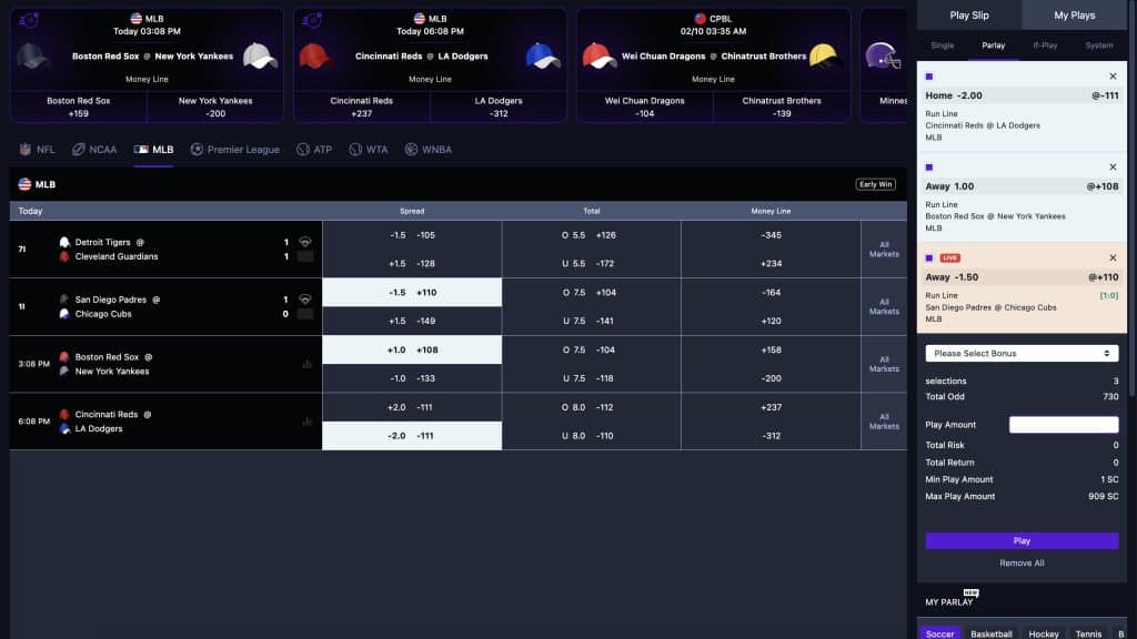 MLB Playoffs 2025 at Legendz Sportsbook
